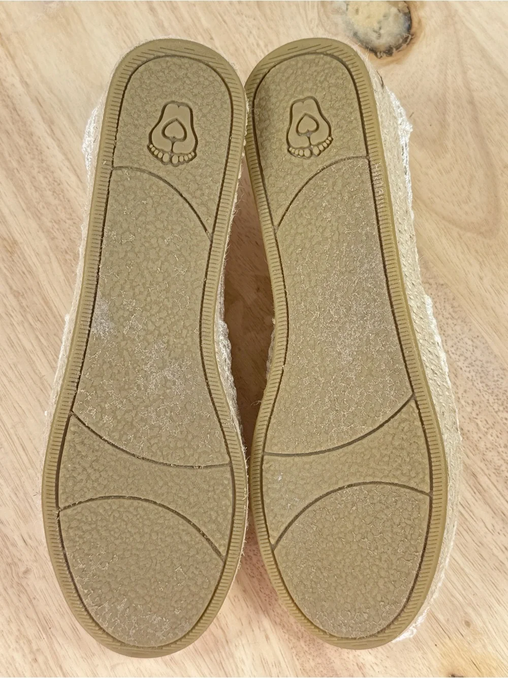 Bobs Skechers Crochet Lace Espadrille Wedge Slip On Shoes Ivory Cream 7 Boho